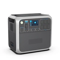 us best seller 2000w portable backup battery ac200p outdoor solar generator 2000wh power banks power station