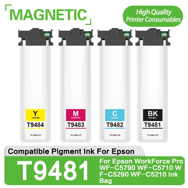 Чернильный картридж T9481 T9482 T9483 T9484 с пигментными чернилами для Epson