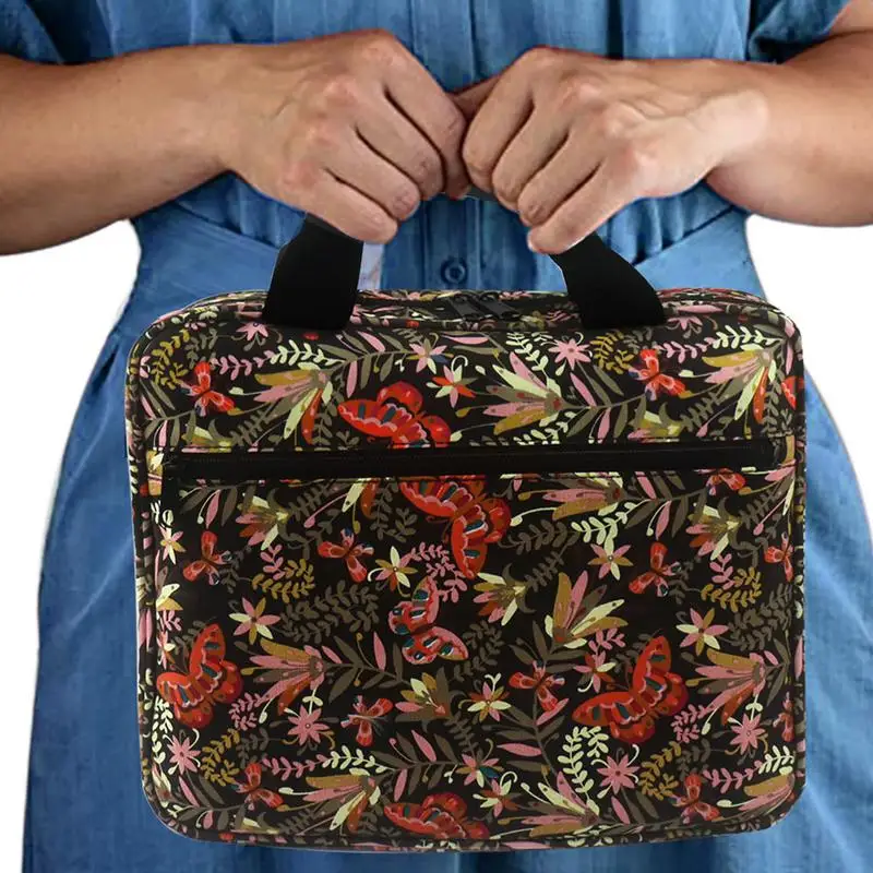 

Чехол для женщин с изображением Библии, водонепроницаемый чехол для церкви с ручками, аксессуары для Библии, христианские подарки 12,6X11X3 дюй...