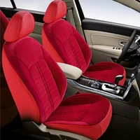 luxury car seat cover suede seat cushion