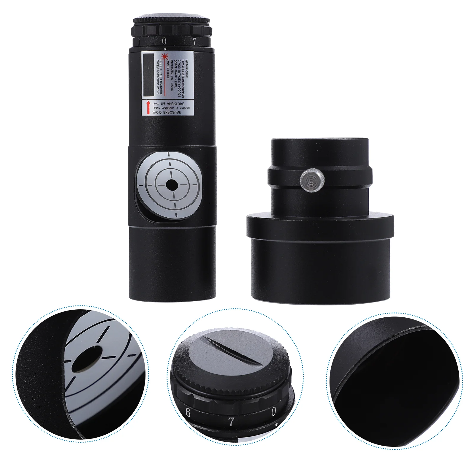 

1 Set Astronomical 7 Bright Levels Collimator and Eyepiece Adapter