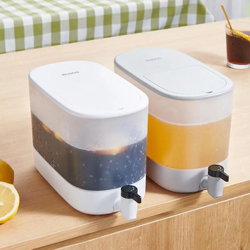 

Water Dispenser For Fridge Cold Water Cattle Manual Water Dispanser With Lid Cold Beverage Water Container For Water Lemonade
