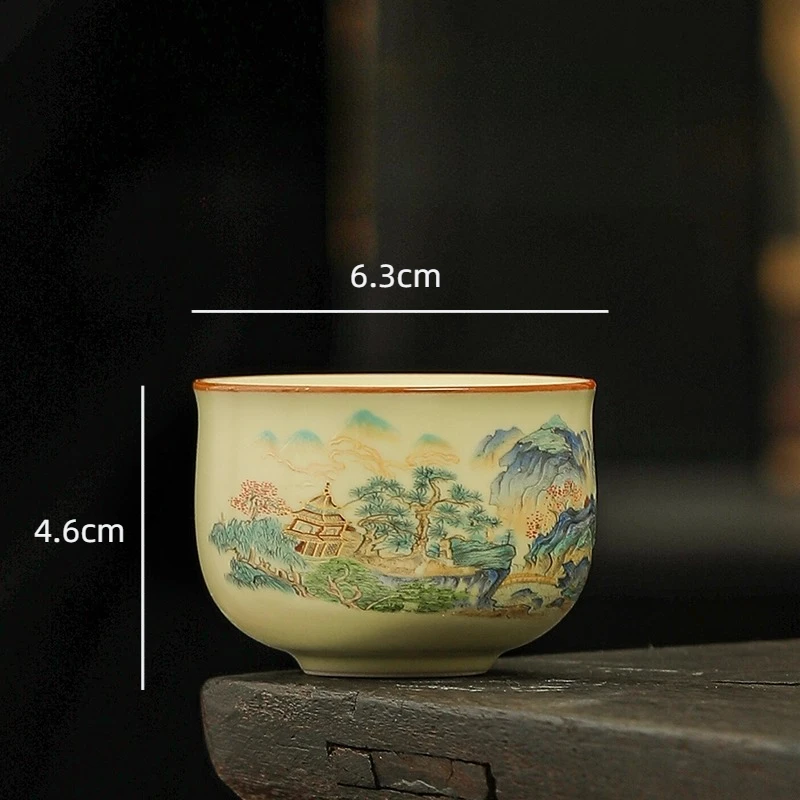 

Керамическая чашка JINGDE TEA SET