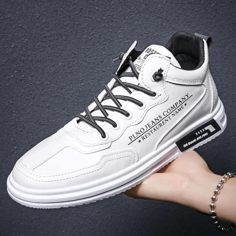 

PU leather vulcanized Designer Sneakers Men Nice Orange Man Sport Shoes Husband For Men's Running Cheap Men's Sports Shoes Gym