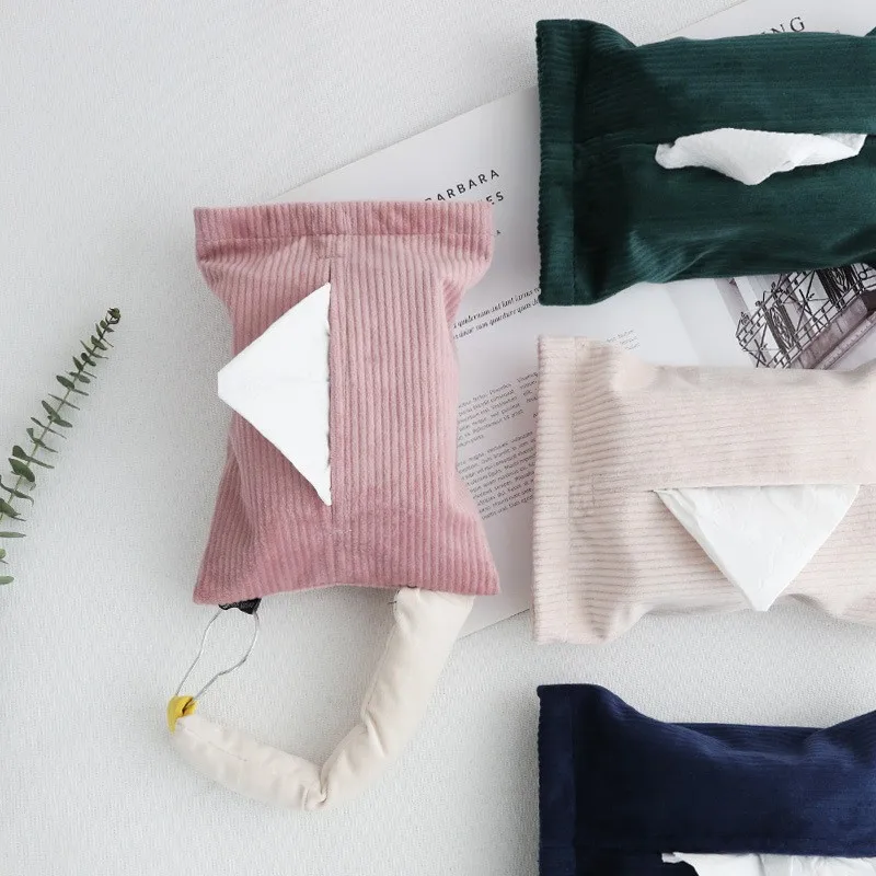 

Cute Car Tissue Box Desktop Tissue Paper Holder Tissue Organizer For Living Room Solid Colour Tissue Paper Bag For Home Use