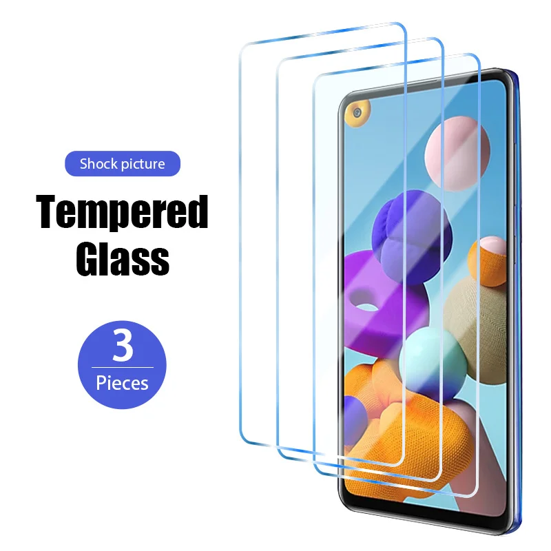

Закаленное стекло для Galaxy A71 A50 A70 A30 A20 A10 A10e A20e A90 A80, защитная пленка для Samsung A51, A41, A31, A21, A11, A01, 3 шт.