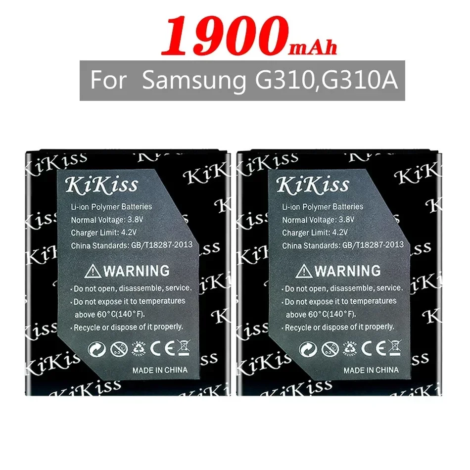 Аккумулятор KiKiss 1900 мАч EB-BG313BBE для Samsung Galaxy ACE 3 ACE3 4 ACE4 Neo G313H G318H S7272 S7898 S7562C G357 N9002