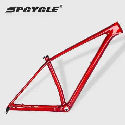 Карбоновая рама Spcycle 29er для горного велосипеда T1000, карбоновая рама для горного велосипеда BSA 148x12 мм, карбоновая рама для горного велосипеда ...