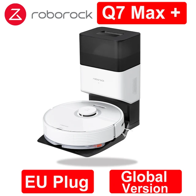 робот-пылесос roborock q7 max. роборок s лучше или q. Xiaomi roborock q7 max. Roborock q7 max с док станцией. Roborock q7 max.
