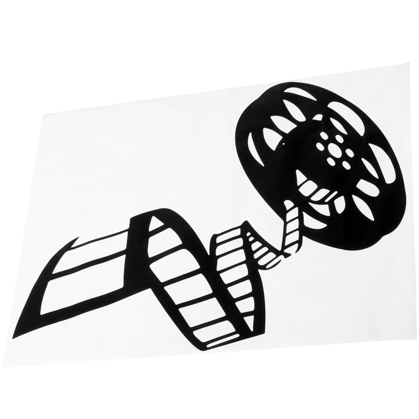 

Wall Movie Decor Reel Nursery Decal Peel Party Background Mural Stickers Removable Sticker Artwork Cinema Film Sign Night Decals