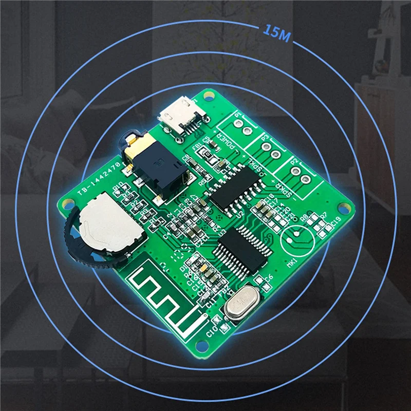 

Stereo Bluetooth 3W 5W Power Amplifier Board PAM8406 Digital Power Amplifier Module DIY Bluetooth 5.0 Speaker
