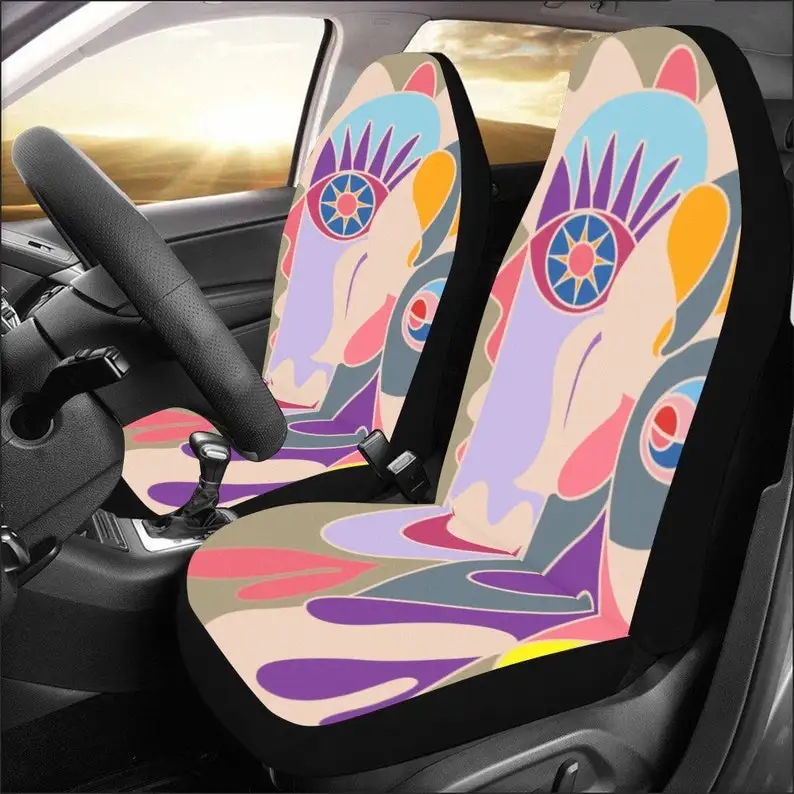 

Car Seat Cover, Abstract Car Seats Covers, Seat Protector, Car Accessories, Boho Colorful Car Seat Cover