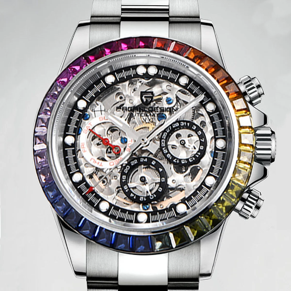 

PAGANI DESIGN Men Watches Automatic Watch For Men Mechanical Watches Skeleton Top Brand Luxury Waterproof Relogio Masculino
