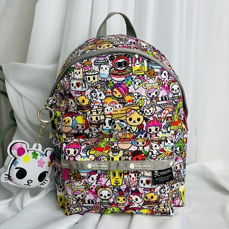 Рюкзак Lesportsacs Snoopy повседневная дорожная сумка для девочек с героями мультфильмов