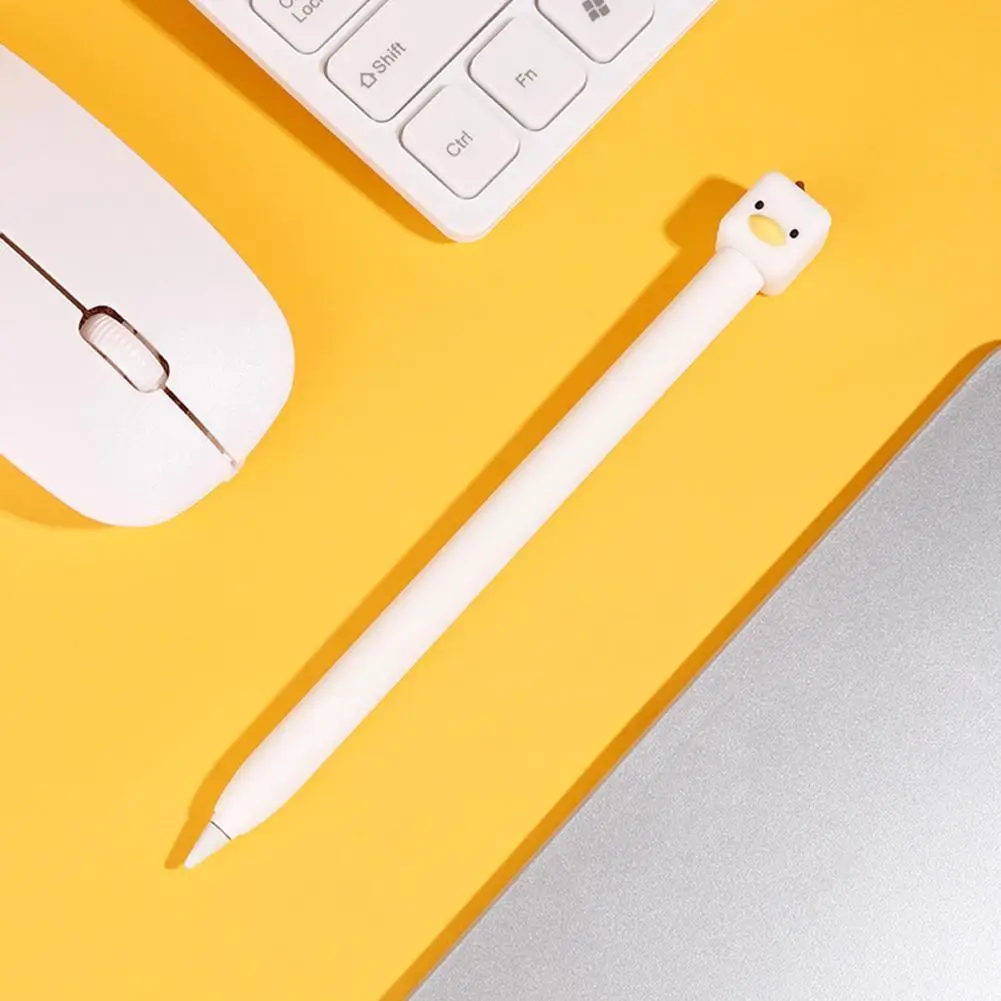 

Pencil For Pencil 1 2 Cute Duck Cover For Pencil Non-slip Silicone For Pencil 2 1 Sle F7f6
