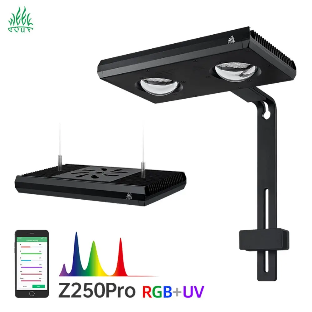 Светодиодный RGB-прожектор WEEK AQUA Z250Pro полный спектр умное управление через