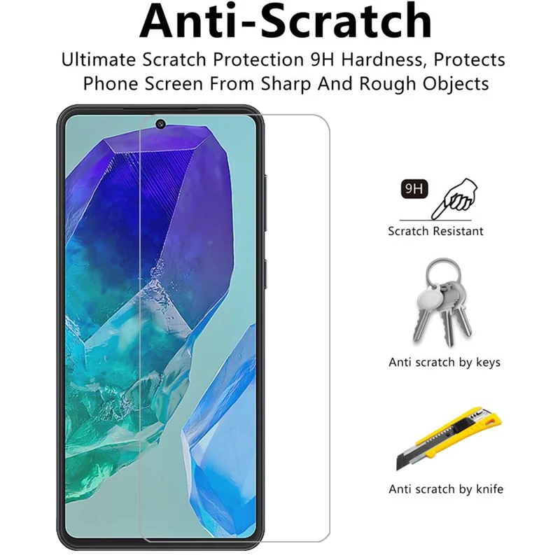 Чехол для телефона samsung galaxy m55 f55 закаленное стекло samsungm55 galaxym55 m f 55 55m 55f 5g задняя