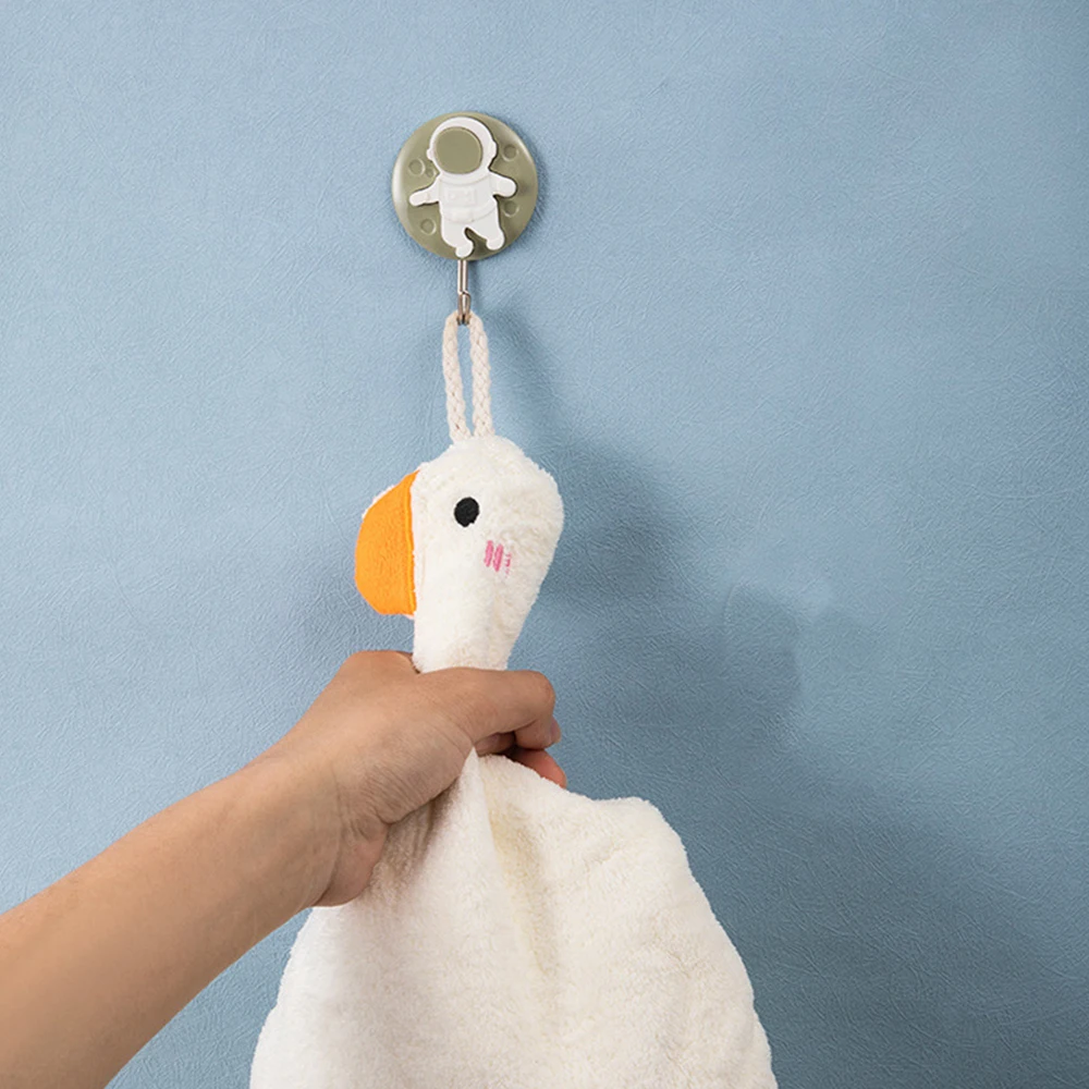 

Strong Load-bearing Capacity Cartoon Sticky Hook Green Adhesive Hook Houseware Beautiful Pattern No Punching Hook 7.8*5.5cm