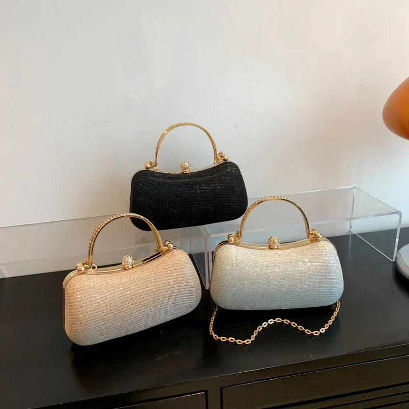 

Luxury Rhinestone Women Evening Clutches Bag Elegant Crystal Bridal Wedding Clutch Bags Ladies Party Dinner Purses Crossbody Bag