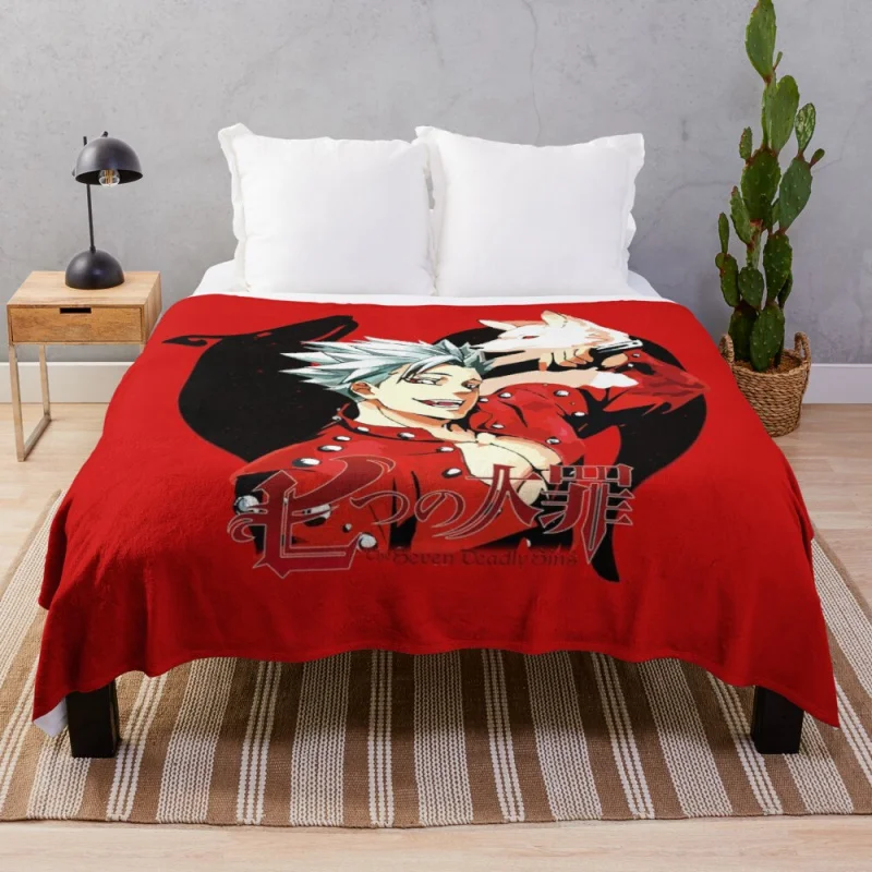

Nanatsu no Taizai - Ban Throw Blanket Jacquard Blankets Ands
