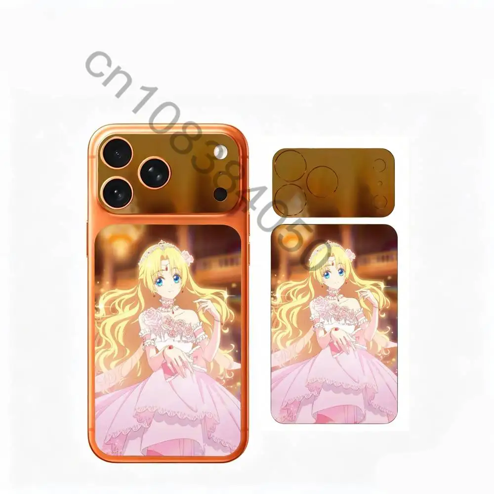 Защитная пленка-наклейка W-Who Made Me A P-Princess для задней крышки аккумулятора iPhone 17 Pro или 17 Pro Max с наклейкой для камеры (art.: 3920db643b442) - 3920db643b442