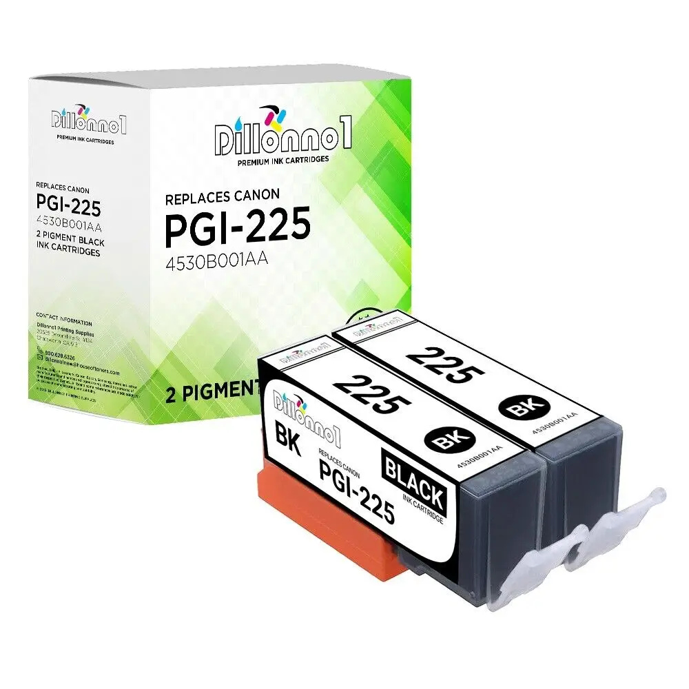 

2PK PGI-225 PGI225 PGI 225 For Canon Pixma 3600 4600
