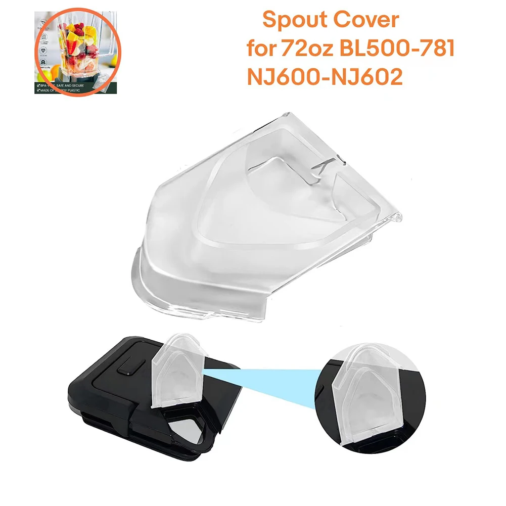 Lid Flap Spout Cover Replacement Parts for Ninja Blender Lid