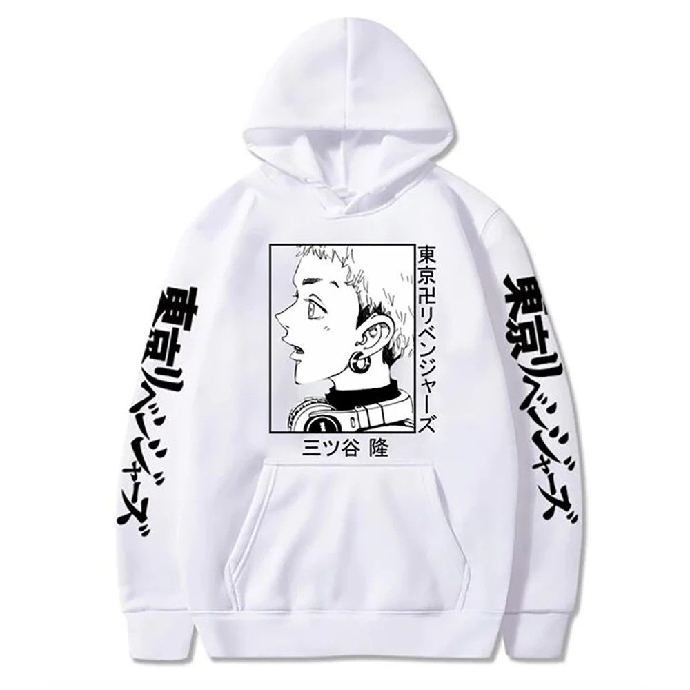 

Tokyo Revengers Hoodies Fashion Anime Print Woman/Man Hoody Mitsuya Takashi Graphic Autumn Winter Long Sleeve Unisex Pullover