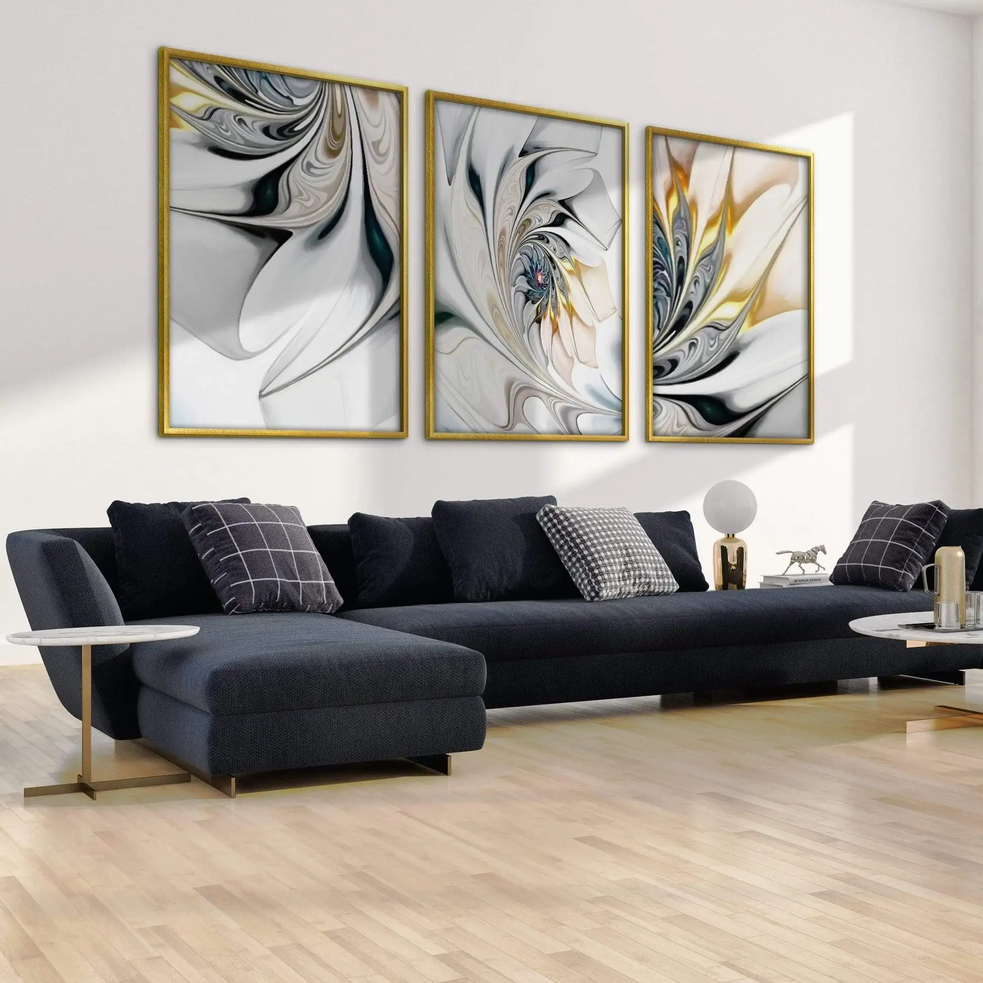 Абстрактная картина на холсте