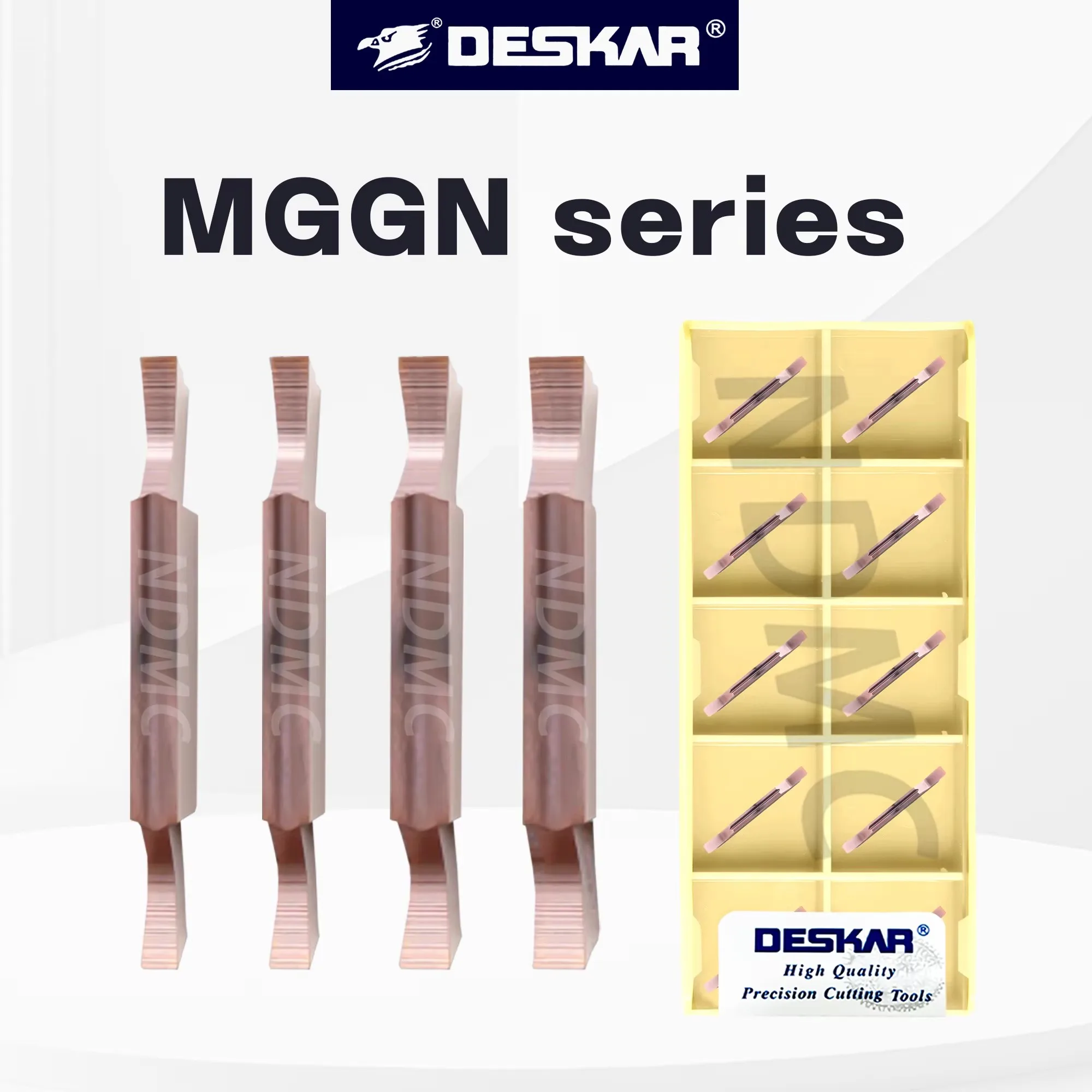 Фото Токарные пластины DESKAR для станков с ЧПУ серии MGGN MGGN100/120/130/140-JM LF6018 для обработки нержавеющей стали №5