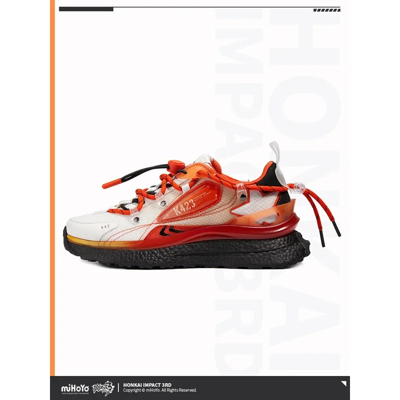 Официальная спортивная обувь Honkai Impact 3 Kiana Kaslana Doujin модные удобные кроссовки