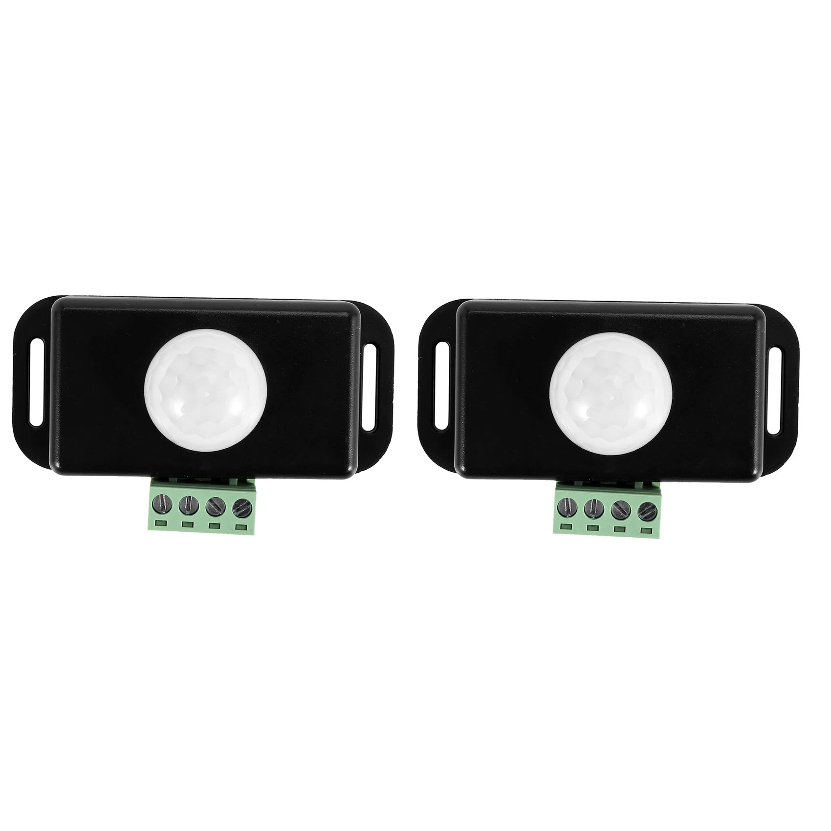 

2 X DC 12V/24V 8A Body Infrared PIR Motion Sensor Switch LED Light Strip Automatic, black