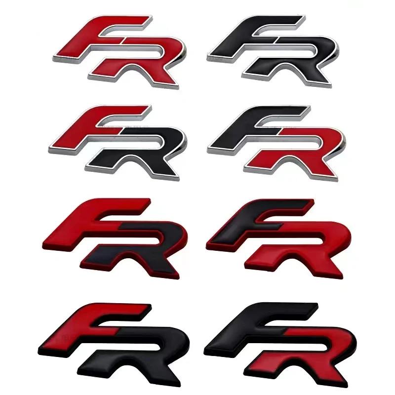 

1Pcs 3D Metal FR Car Sticker Emblem Badge for Seat Leon FR+ Cupra Ibiza Altea Exeo Formula Racing Car Accessories Car Styling