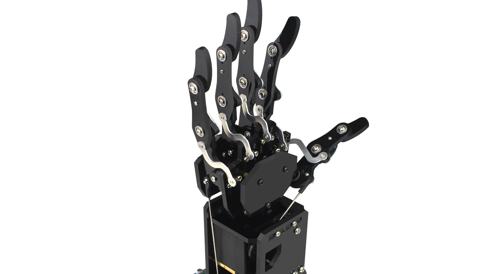 

uHand Bionic Robot Hand Palm Mechanical Arm Five Fingers with Control System for Robotics Teaching Training