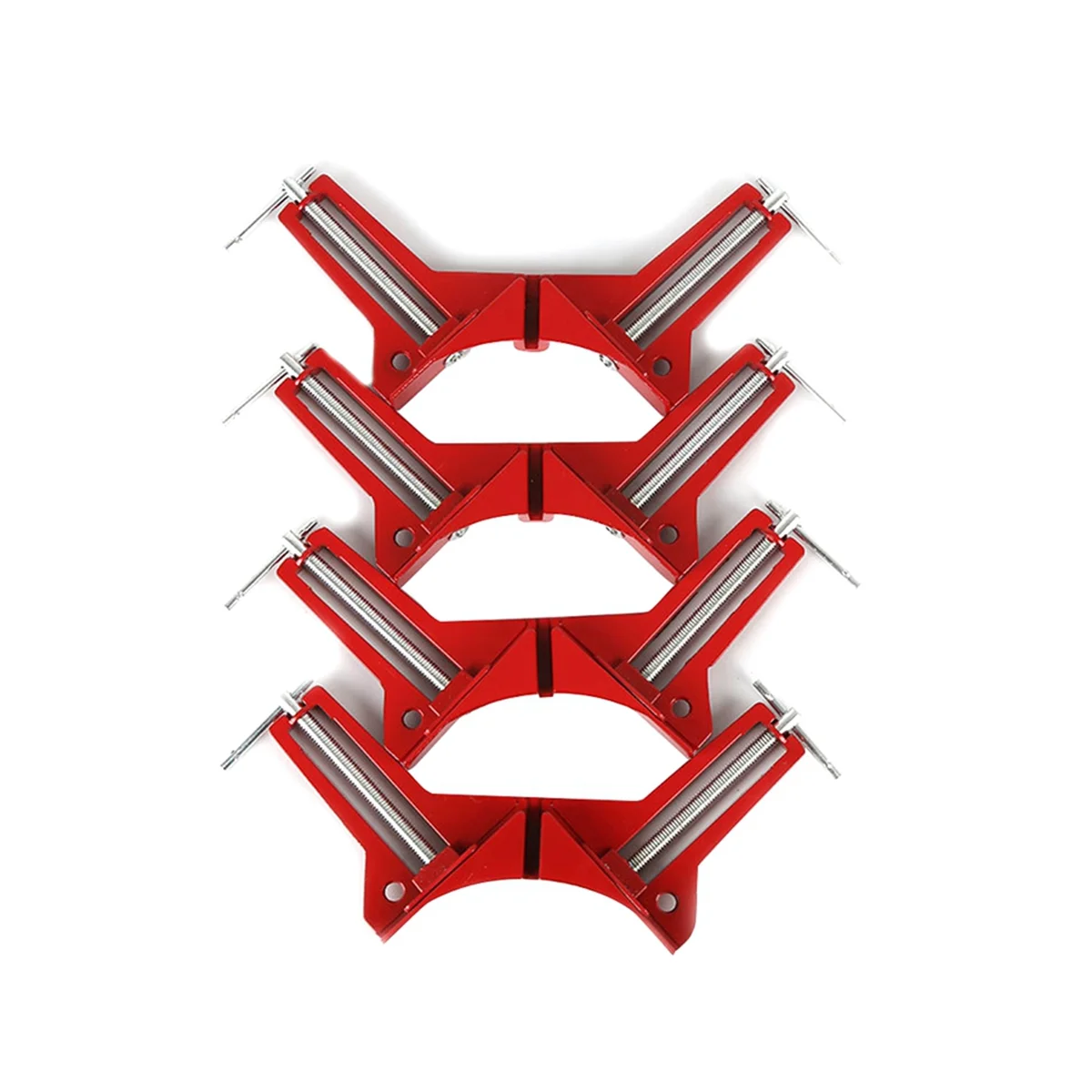 

4 шт., угловой зажим для стекла, 90 градусов