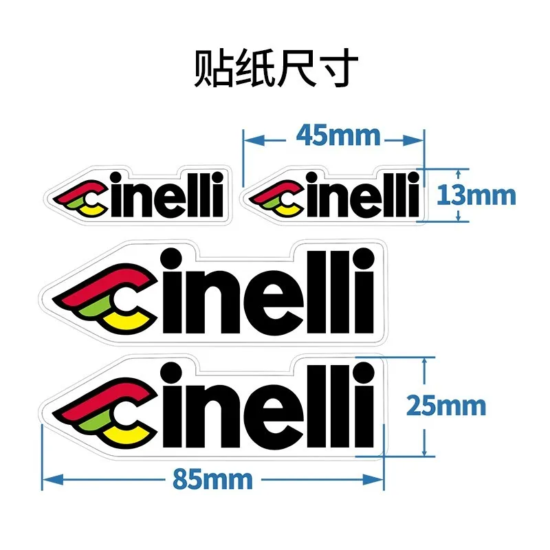 4 шт./компл. прозрачная наклейка новая на раму велосипеда маленькая украшение для