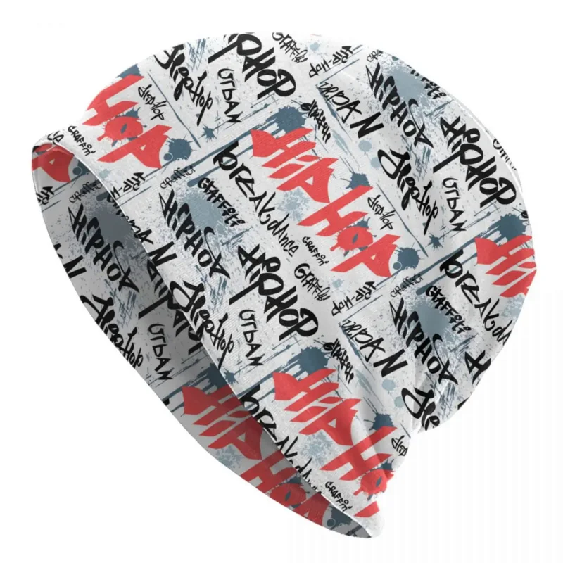 

Шапка-бини в стиле граффити для мужчин и женщин