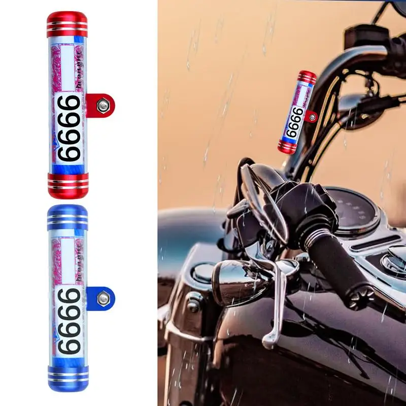 Мотоциклетная регистрационная трубка для управления мотоциклом