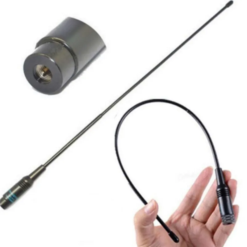 

37.5cm NA-771 SMA-Female Dual Band 10W Antenna For Baofeng UV5R UV-82 SAUS Useful Boost The Signal Of Your Radio Significantly