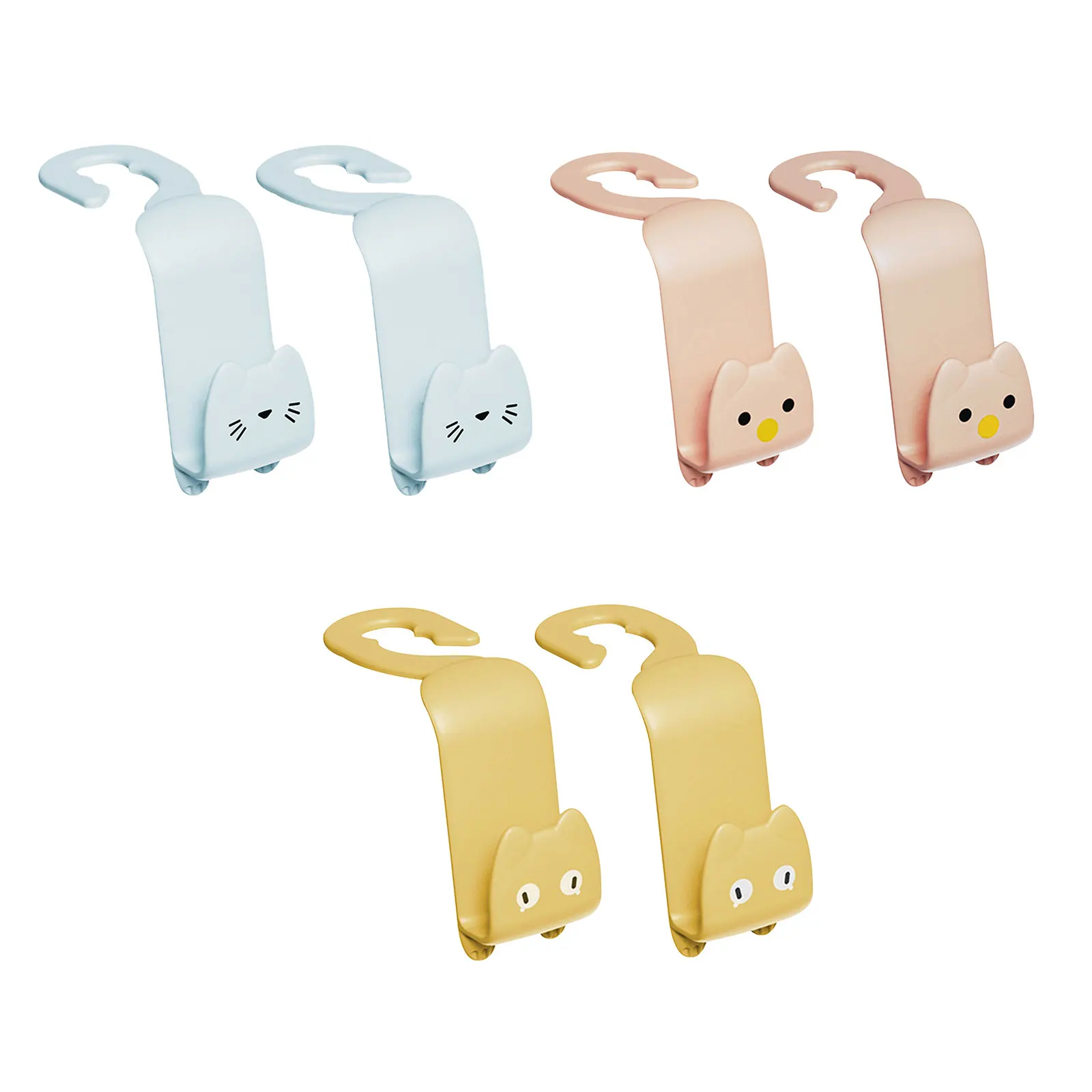 

2 шт., вешалка на подголовник сиденья автомобиля