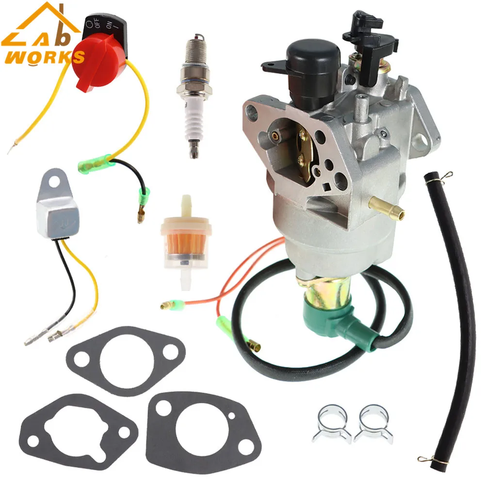 

Carburetor Fit For Predator 5000W 6500W 7000W 420cc 8750W 188F Generator Tools