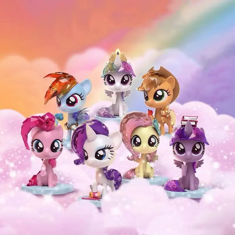 

Anime My Little Pony Blind Box Guess Bag Action Figure Toys Mystery Box Genuine Kawaii Doll Anime Figure Action Toys Model Gift