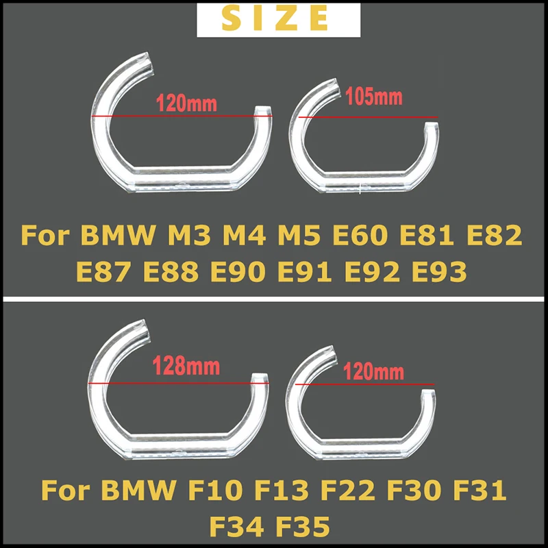 Ангельские глазки для BMW E46 светодиодный 2D Coupe Convertible 325ci 330ci ксеноновая фара DRL