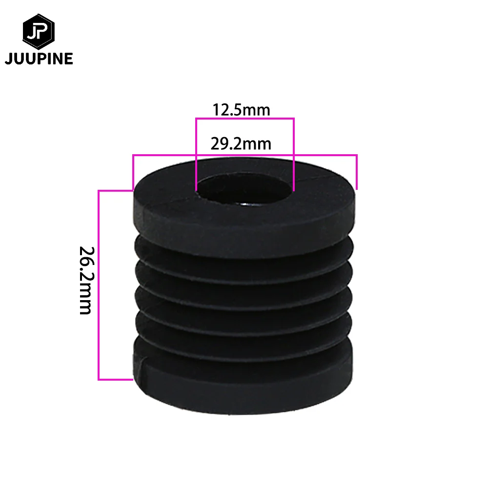 JUUPINE Амортизирующие ножки для 3D принтера Bambu X1 и P1P 4 шт.
