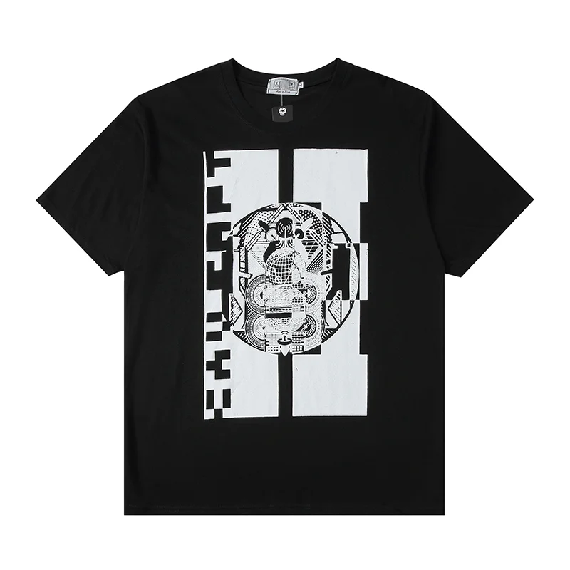 

CE 2023SS New Round Neck T-shirt High Quality Men's and Women's Cotton T-shirts Spring and Summer