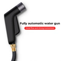 car high pressure water gun adjustable water pipe booster foam car wash water gun for car window carpet cleaning garden watering
