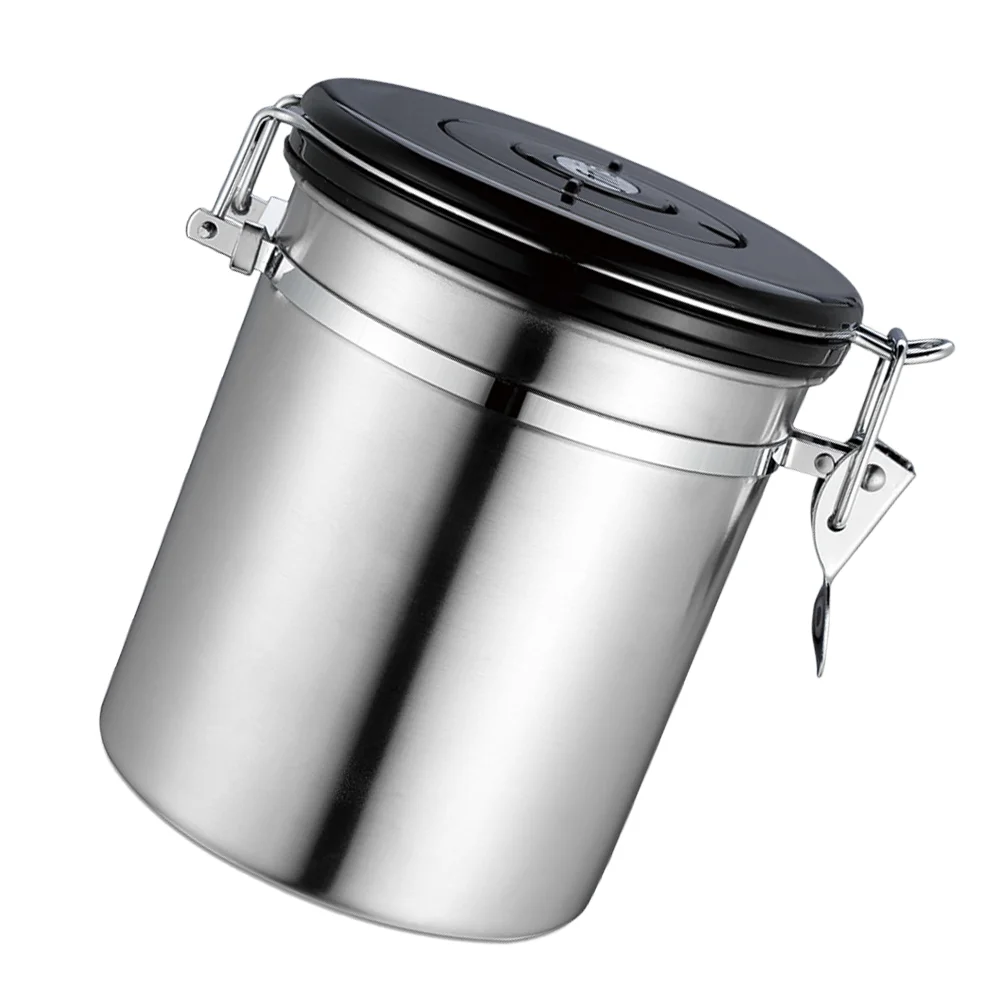 

Food Storage Bottle Coffee Beans Tank Tea Container Sealed Cans Home Kitchen Tool Plastic Containers