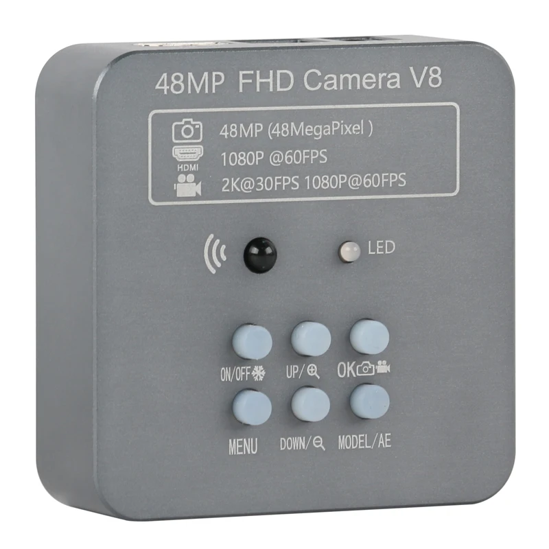 FHD 48MP 2K 1080P HDMI USB Digital Industrial Lab Video Micr