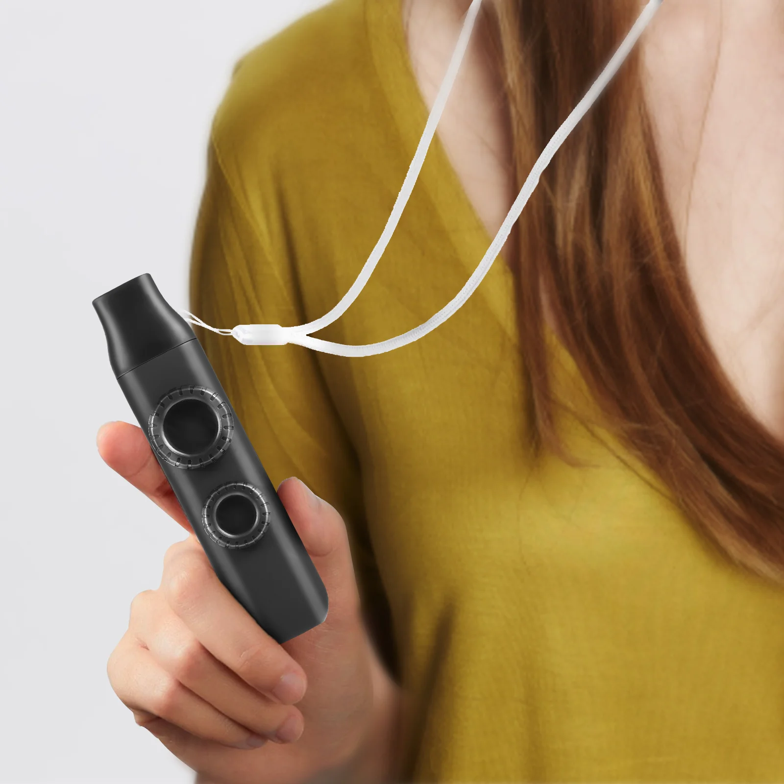 Ремешок Kazoo с двойным отверстием для студентов музыкальный инструмент детский