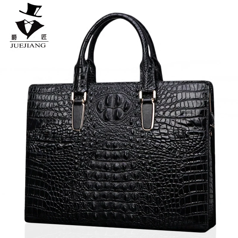 Password Bag Men's Shoulder Bag Men's Bag Genuine Leather Fashion Briefcase Men's Handbag Men's Cowhide Horizontal Tide